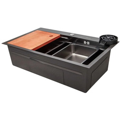 Chiuveta Art Flame Niagara 7545 A (Black)