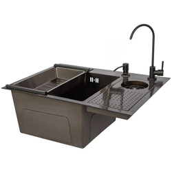 Chiuveta Art Flame Viola 6545 (Black)