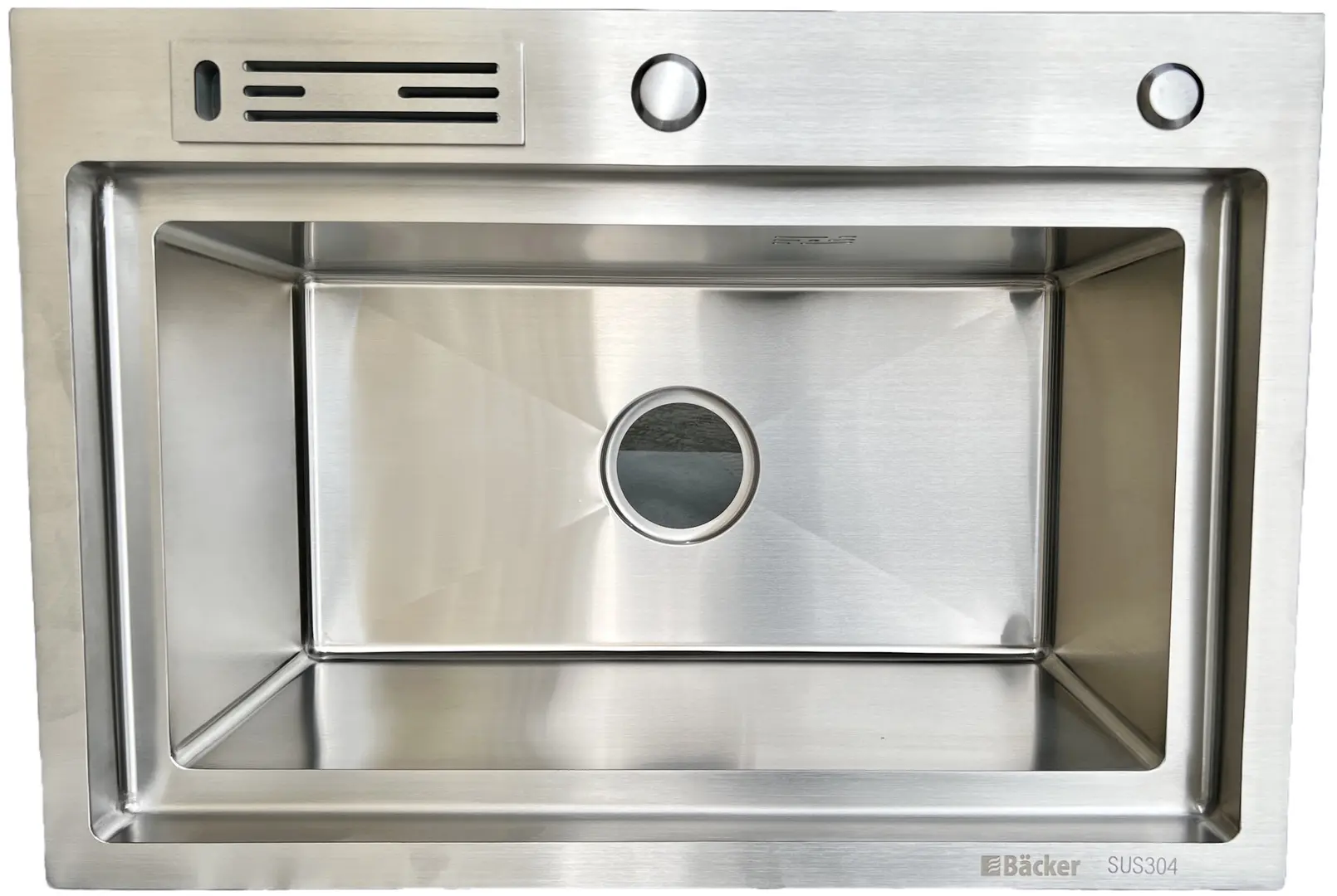 Chiuveta Backer Basic2 650-450J (Inox)