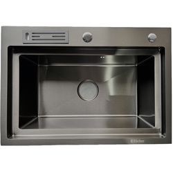 Chiuveta Backer Basic2 650-450J (Nano Black)