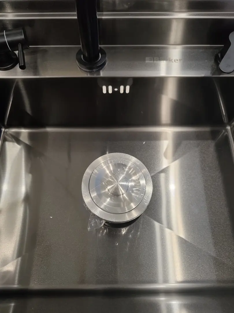 Chiuveta Backer Combo 550-45073 (Nano Black)