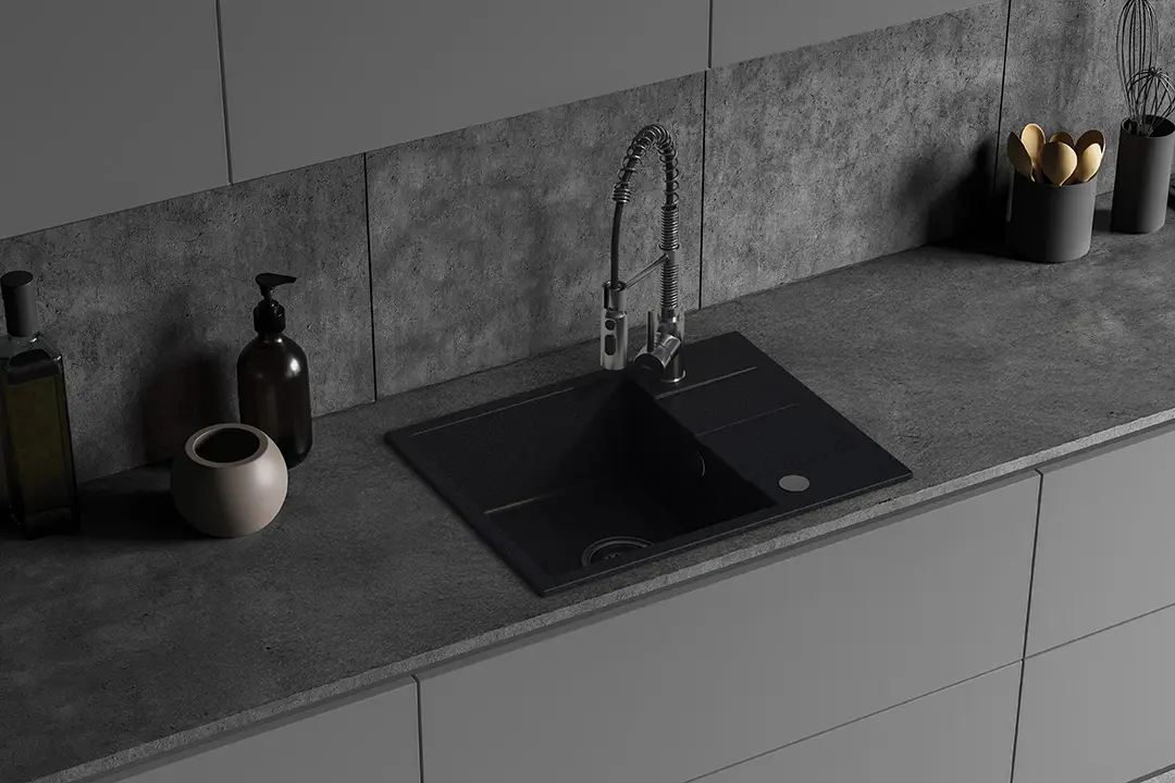 Chiuveta Backer Nona Solo 56x44 (Black)