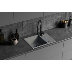 Chiuveta Backer Nona Solo 56x44 (Grey) Thumb