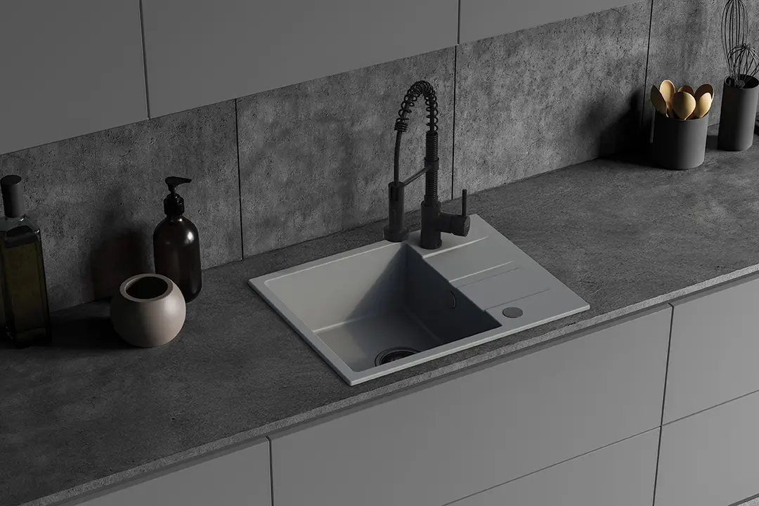 Chiuveta Backer Nona Solo 56x44 (Grey)