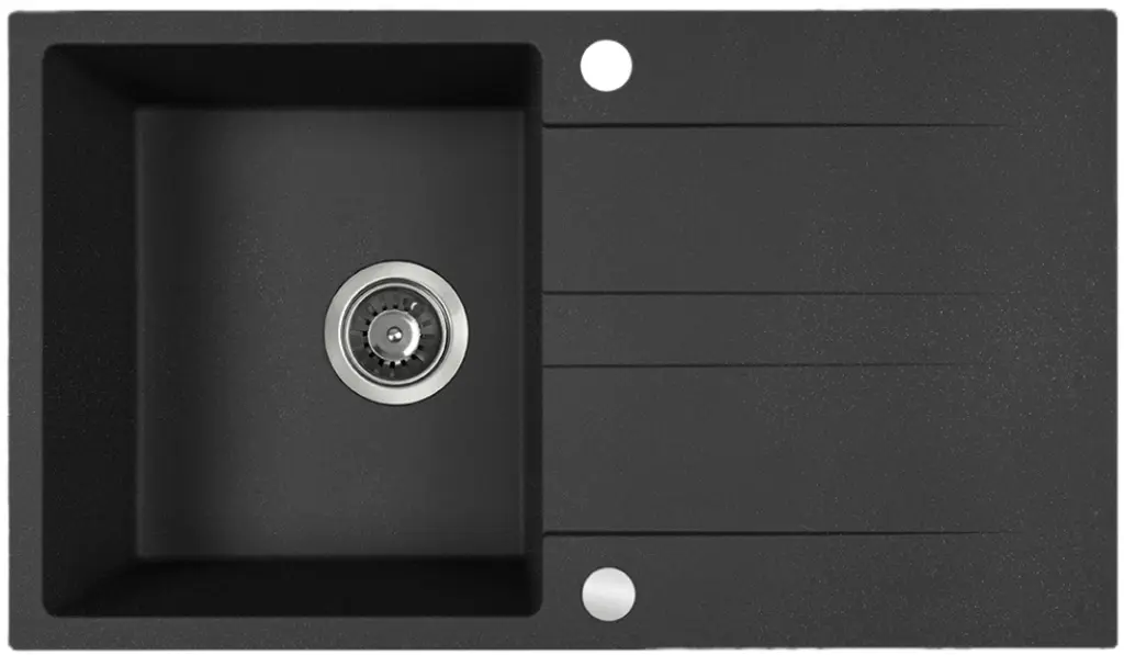 Chiuveta Backer Nona Wing 76x44 (Black)