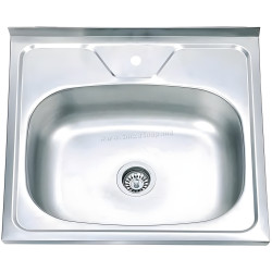 Мойка Becky 50 50 0.6 BK EPL (Inox)