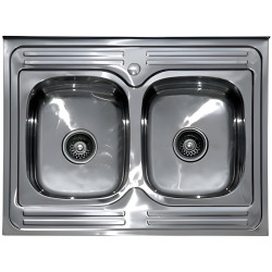 Chiuveta Becky 60 80/20 0.6 BK EPL (Inox) Thumb