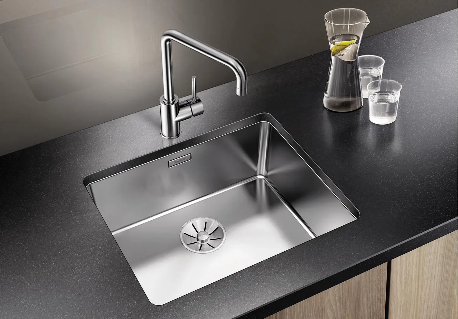 Chiuveta Blanco Andano 500-U (Inox)