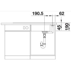Chiuveta Blanco Axia III XL 6 S 523514 (White) Thumb
