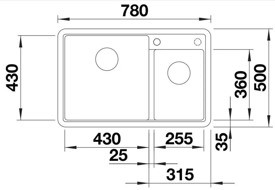 Кухонная мойка Blanco Legra 8 526223 (Black)