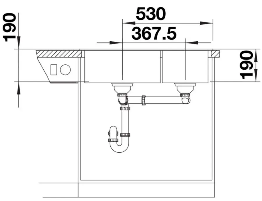 Кухонная мойка Blanco Legra 8 526223 (Black)