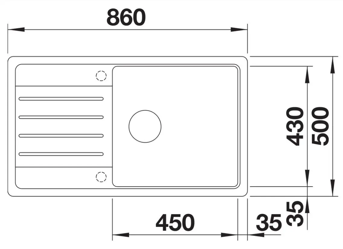 Кухонная мойка Blanco Legra XL 6 S 526087 (Black)