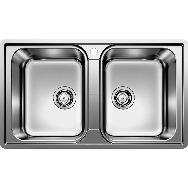 Chiuveta Blanco Lemis 8-IF 523039 (Inox)