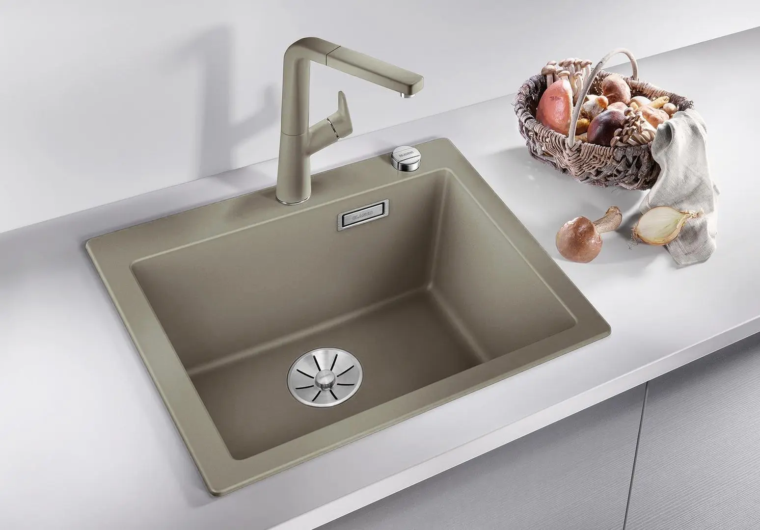 Кухонная мойка Blanco Pleon 5 521675 (Truffle)