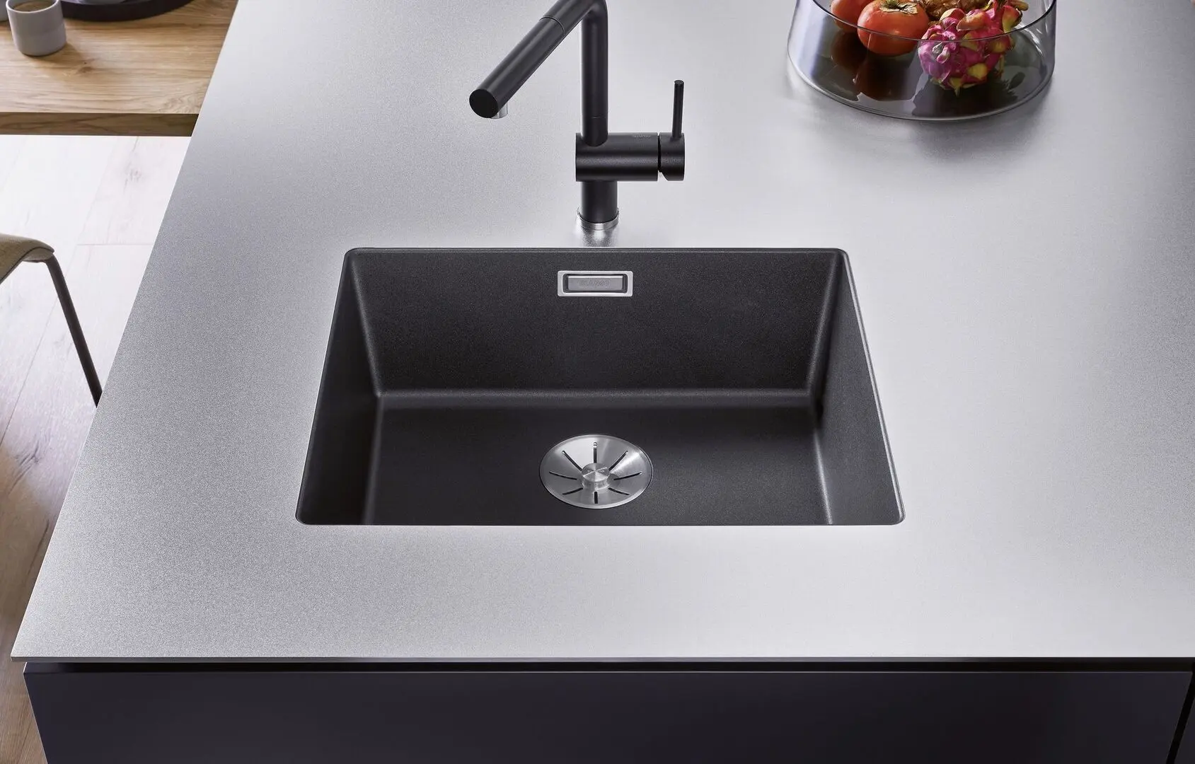 Chiuveta Blanco Subline 500-U 523432 (Anthracite)