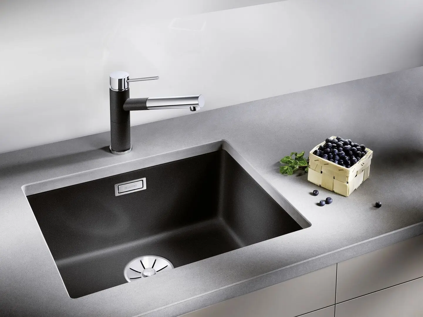 Chiuveta Blanco Subline 500-U 523432 (Anthracite)