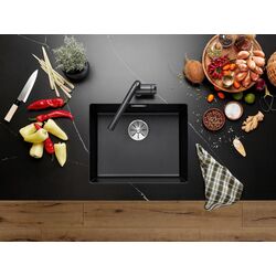 Chiuveta Blanco Subline 500-U 525995 (Black) Thumb