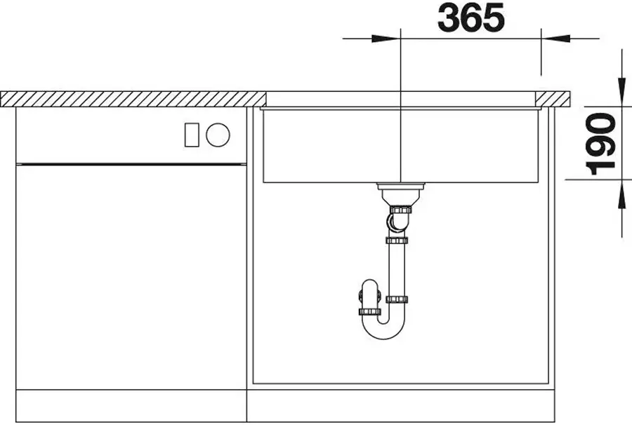 Кухонная мойка Blanco Subline 700-U 523436 (White) - 3