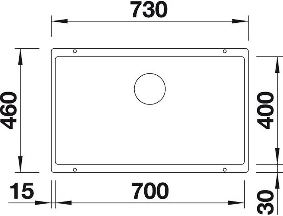 Кухонная мойка Blanco Subline 700-U 523436 (White) - 4