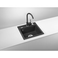 Set chiuveta + baterie Deante Zobra ZQZA2103 (Graphite) Thumb