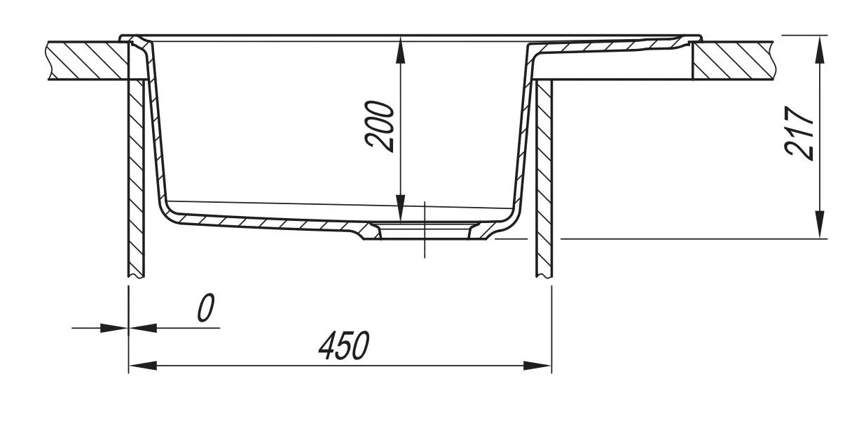 Кухонная мойка Dr.Gans Berta 620 (Latte) - 3