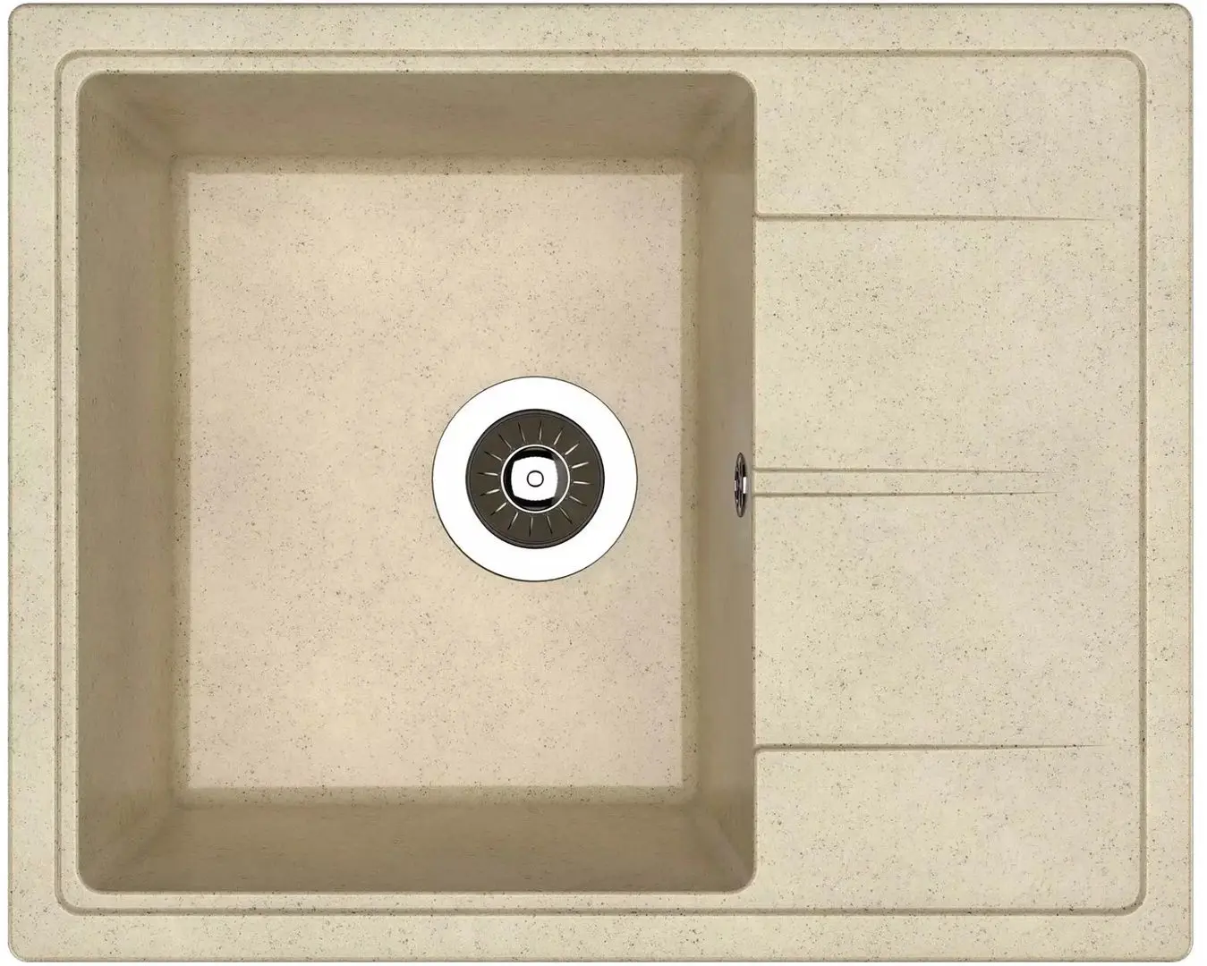 Кухонная мойка Dr.Gans Nica 580 (Beige-Dune)