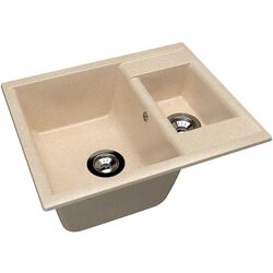 Кухонная мойка + смеситель Dr.Gans Astra 620K+SanDonna F1069 (Latte/Beige) Thumb