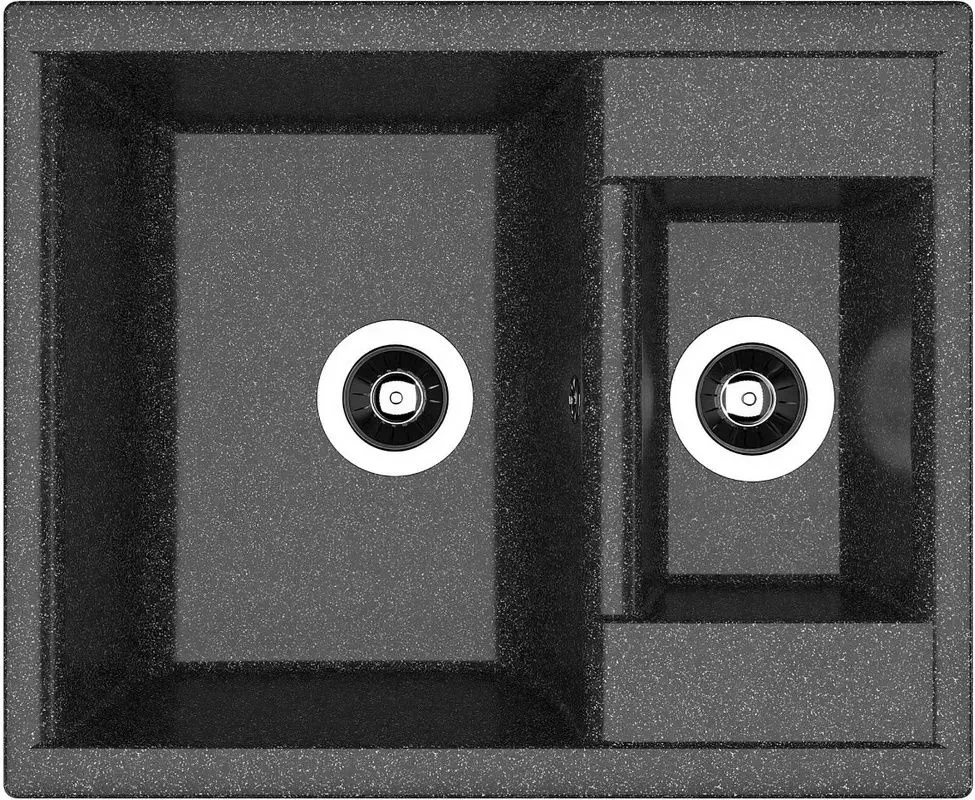 Кухонная мойка + смеситель Dr.Gans Astra 620K+SanDonna F9995 (Black)