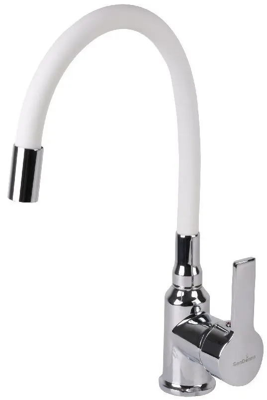 Кухонная мойка + смеситель Dr.Gans Astra 620K+SanDonna F9995 (White)