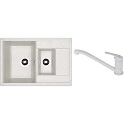 Chiuveta + baterie Dr.Gans Astra 760K+SanDonna F1066 (Grey)