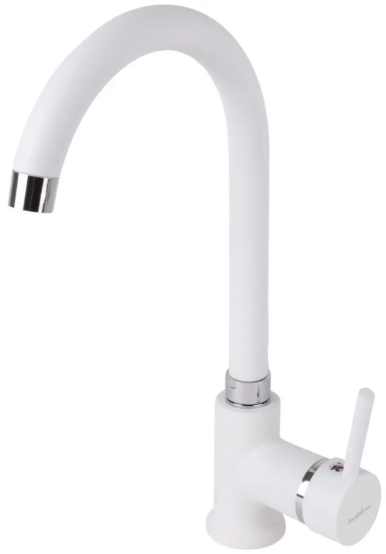 Chiuveta + baterie Dr.Gans Astra 760K+SanDonna F7073 (White) - 4