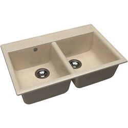 Chiuveta + baterie Dr.Gans Astra 780+SanDonna F1069 (Latte/Beige) Thumb