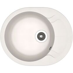 Кухонная мойка + смеситель Dr.Gans Berta 580+SanDonna F1066 (White) Thumb