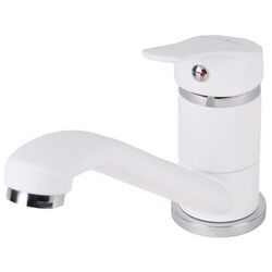 Кухонная мойка + смеситель Dr.Gans Berta 580+SanDonna F1066 (White) Thumb