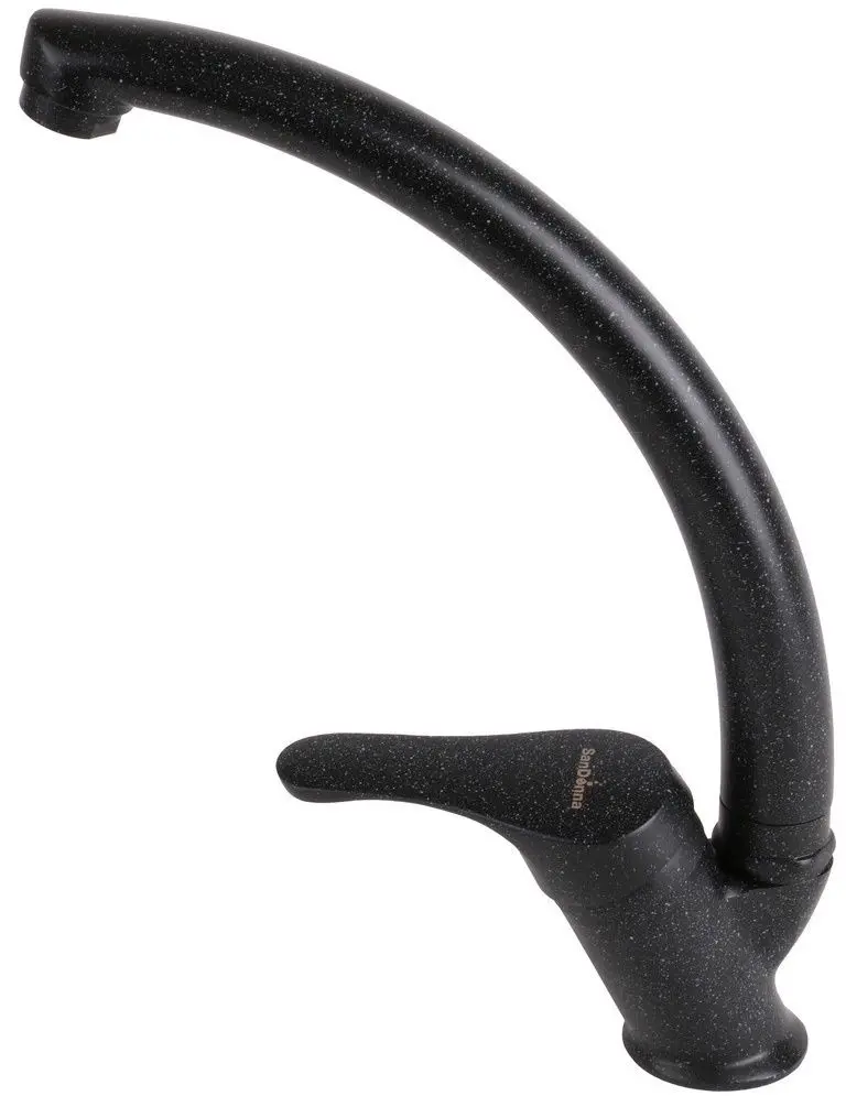 Chiuveta + baterie Dr.Gans Berta 580+SanDonna F1069 (Black) - 4