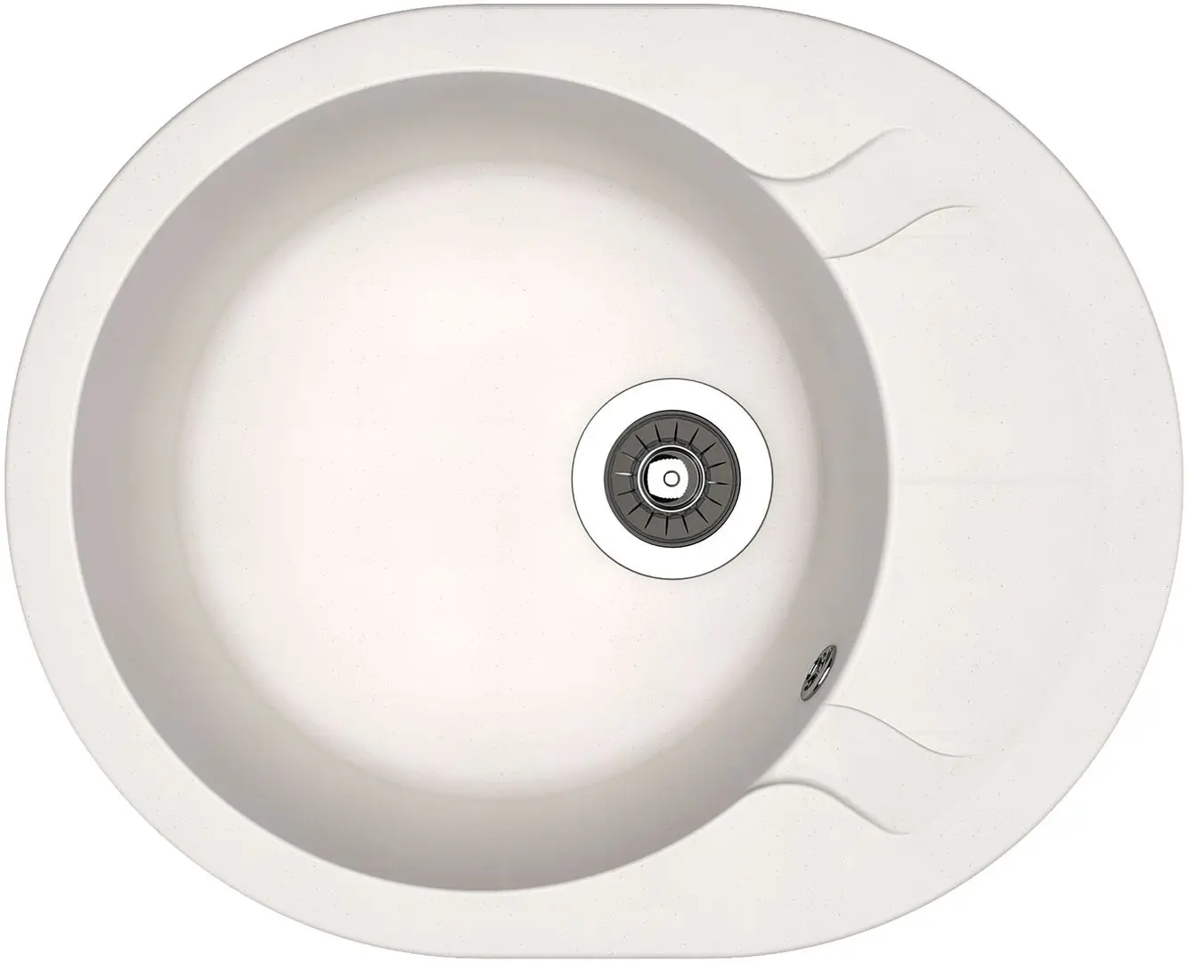 Chiuveta + baterie Dr.Gans Berta 580+SanDonna F1069 (White) - 2