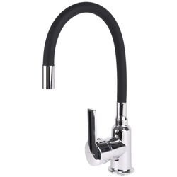 Кухонная мойка + смеситель Dr.Gans Berta 580+SanDonna F9995 (Black) Thumb