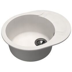 Кухонная мойка + смеситель Dr.Gans Berta 580+SanDonna F9995 (White) Thumb