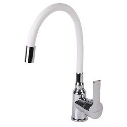 Кухонная мойка + смеситель Dr.Gans Berta 580+SanDonna F9995 (White) Thumb