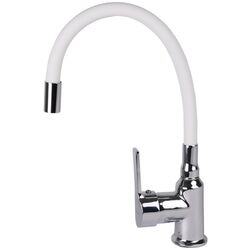 Кухонная мойка + смеситель Dr.Gans Berta 580+SanDonna F9995 (White) Thumb