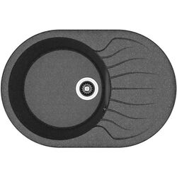 Кухонная мойка + смеситель Dr.Gans Berta 760+SanDonna F1066 (Black) Thumb