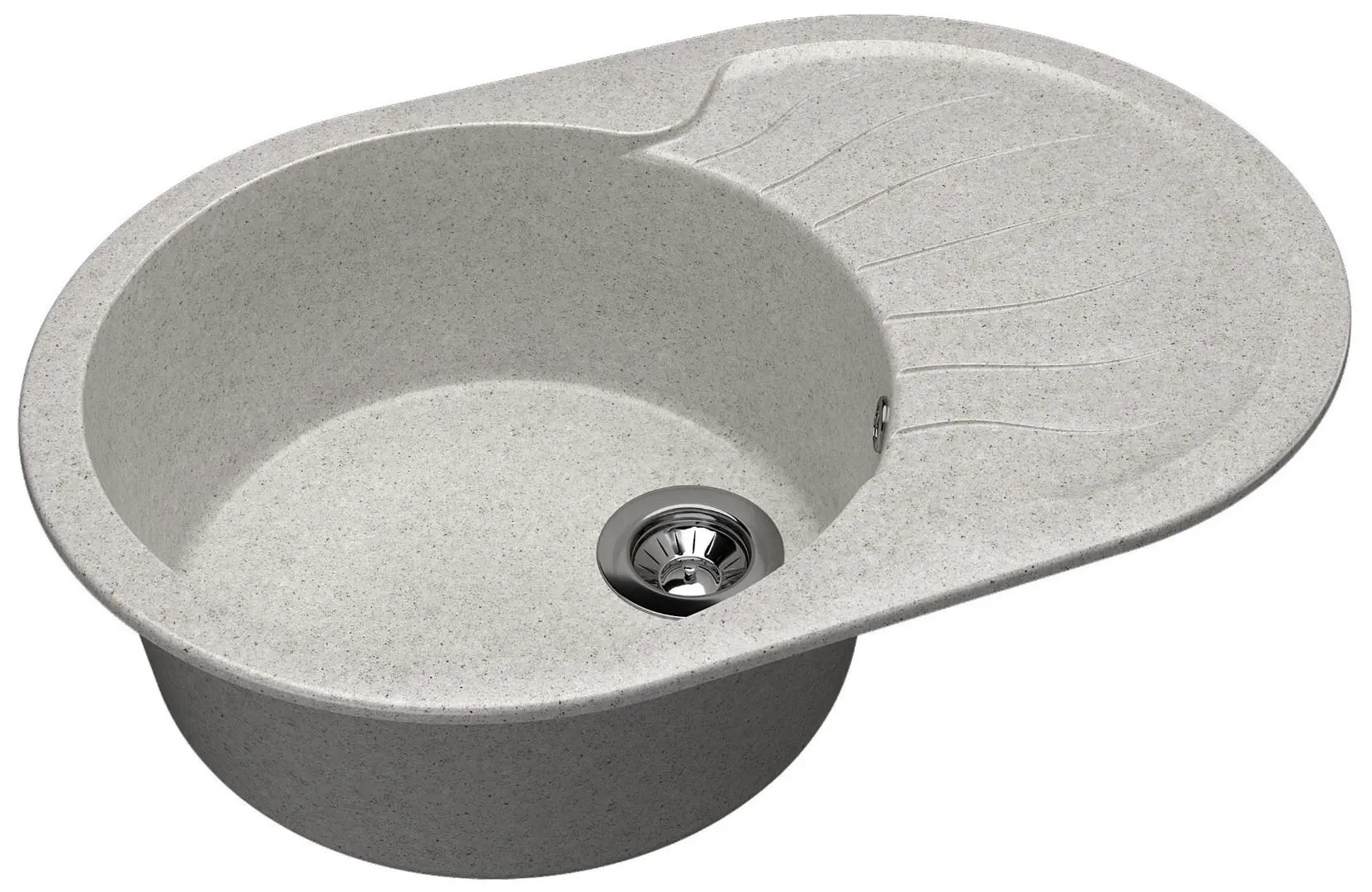 Chiuveta + baterie Dr.Gans Berta 760+SanDonna F1069 (Grey) - 2