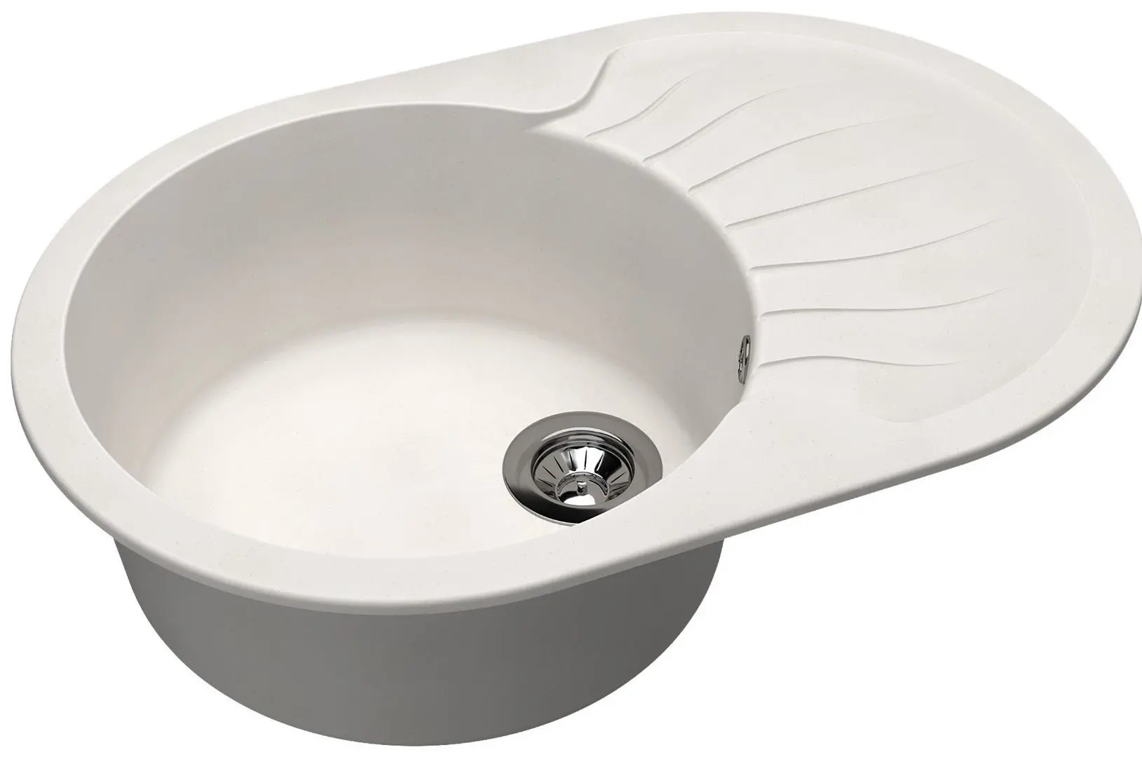 Кухонная мойка + смеситель Dr.Gans Berta 760+SanDonna F1069 (White) - 2