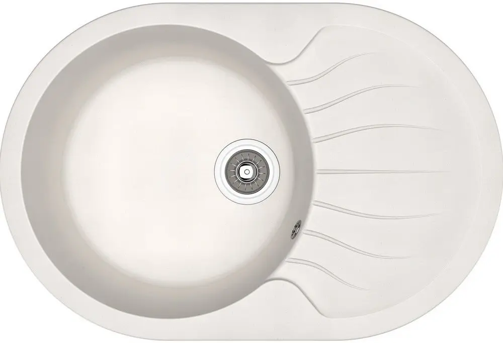 Chiuveta + baterie Dr.Gans Berta 760+SanDonna F7103 (White) - 2