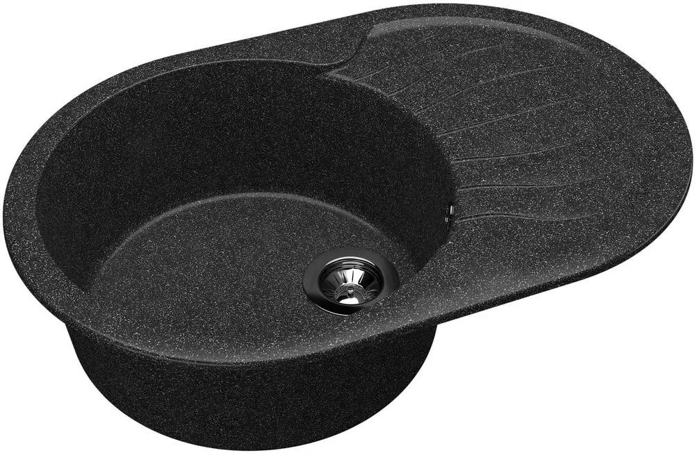 Кухонная мойка + смеситель Dr.Gans Berta 760+SanDonna F9995 (Black) - 3