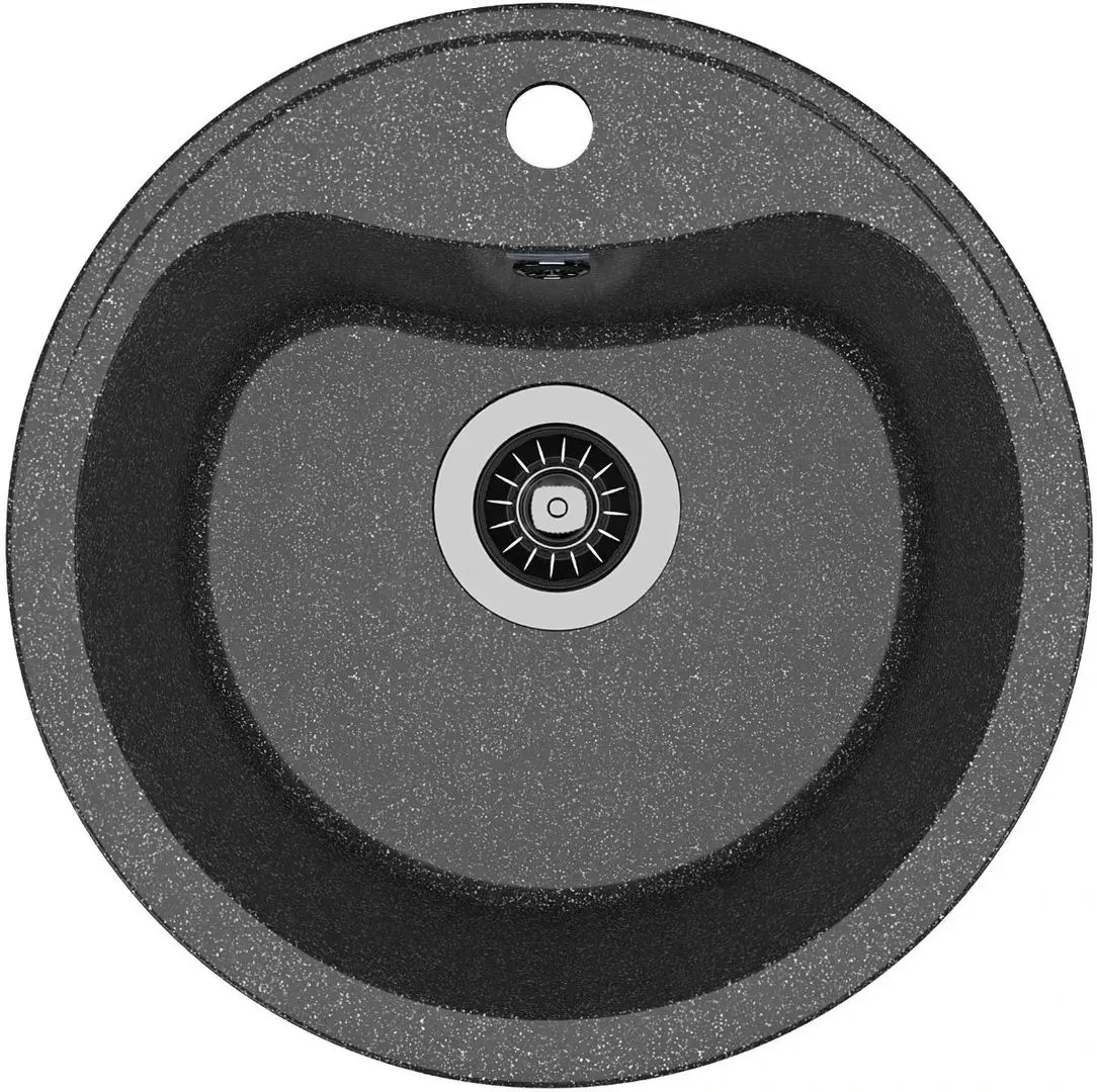 Кухонная мойка + смеситель Dr.Gans Dora+SanDonna F1066 (Black) - 2