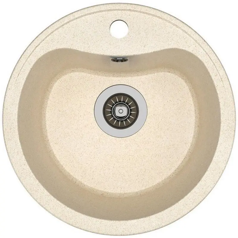 Chiuveta + baterie Dr.Gans Dora+SanDonna F1066 (Latte/Beige) - 2