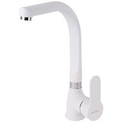 Кухонная мойка + смеситель Dr.Gans Dora+SanDonna F7103 (White) Thumb