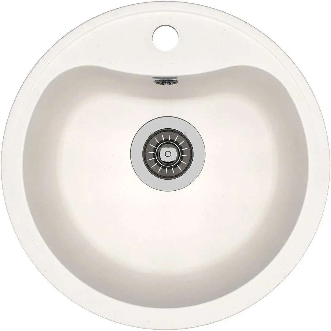 Кухонная мойка + смеситель Dr.Gans Dora+SanDonna F9995 (White) - 2