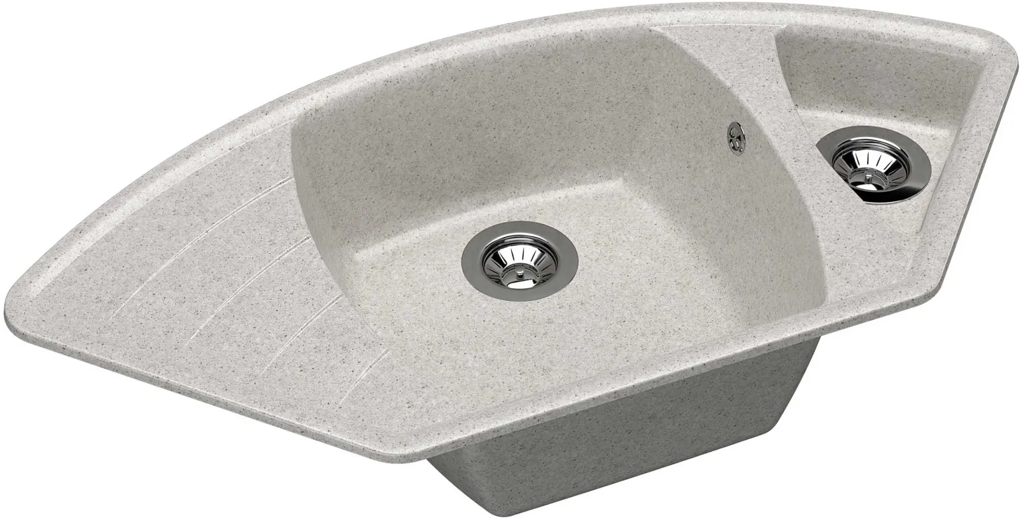 Chiuveta + baterie Dr.Gans Gabi +SanDonna F1069 (Grey) - 3